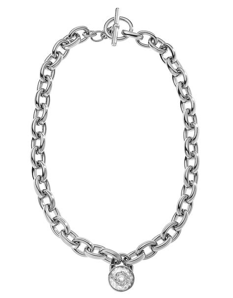 michael kors silver chain
